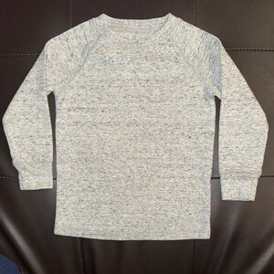 Gray Kids Long Sleeve Shirt